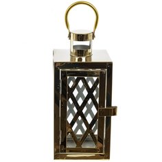 Подсвечник металл ALAT Home Фонарь 10х10х23см 772616