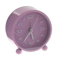 Часы настольные с подсветкой пластик ALAT Home Лаванда 11х5х11см 757907