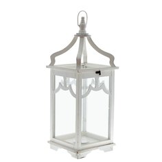 Подсвечник дерево ALAT Home Фонарь 25х25х65см 783359
