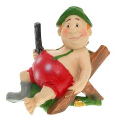 Фигурка декоративная полистоун ALAT Home Охотник 6,5х5,5х7см 576330