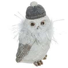 Фигурка декоративная пластик ALAT Home Сова 9,5х9х17см 781769
