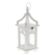 Подсвечник дерево ALAT Home Фонарь 17х17х45см 783360