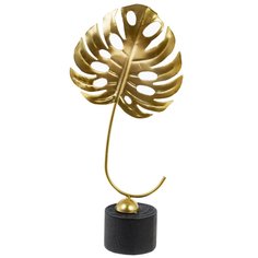 Фигурка декоративная металл ALAT Home Лист 14х7х32см 768950