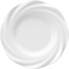Тарелка Narumi мелкая 243х243х33мм, фарфор, белый