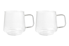 Набор кружек 2шт стекло Maxwell & Williams Blend Sala MW593-LQ0076