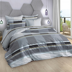 Постельное белье Mercury Home Муссон 1.5 СП Бязь 4 наволочки