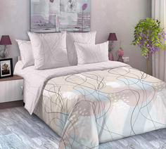 Постельное белье Mercury Home Абстракция Евро Перкаль 4 наволочки