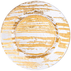 Тарелка Bronco bohemia gold 25см