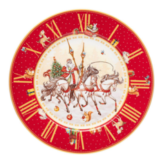 Тарелка обеденная, Часы, Lefard, 1 шт, 27 см, 85-1711