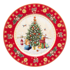 Тарелка обеденная, Елка, Lefard, 1 шт, 27 см, 85-1705