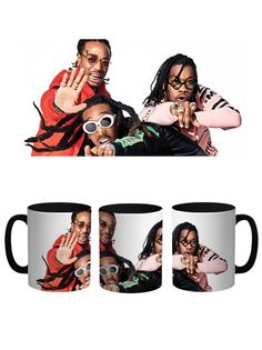 Кружка Каждому Своё "Migos/Takeoff/Quavo/Offset" 330 мл