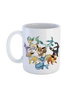 Кружка Каждому Своё "Покемоны/Pokemon/Аниме" 330 мл