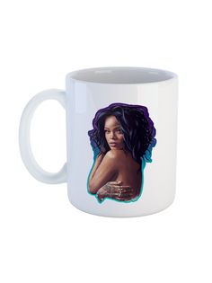 Кружка Каждому Своё "Рианна/Rihanna/Певица/Хип-хоп" 330 мл