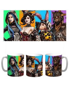 Кружка Каждому Своё "Borderlands/Компьютерная игра" 330 мл