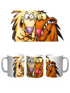 Кружка Каждому Своё "Крутые бобры/The Angry Beavers" 330 мл