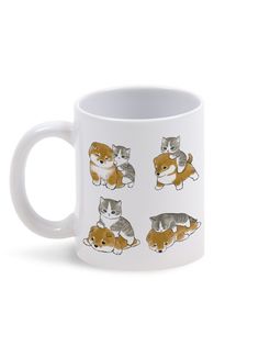 Кружка Каждому Своё "Милые коты/Cute cats" 330 мл