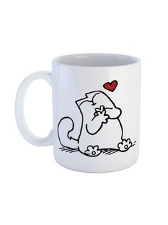 Кружка Каждому Своё Кот Саймона/Simons Cat 330 мл