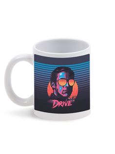 Кружка Каждому Своё "Драйв/Drive/Фильм/Гослинг" 330 мл