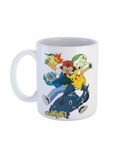 Кружка Каждому Своё "Покемоны/Pokemon/Аниме" 330 мл