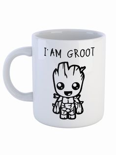 Кружка Каждому Своё "Грут/Groot/Стражи Галактики" 330 мл