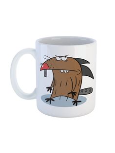 Кружка Каждому Своё Крутые бобры/The Angry Beavers 330 мл