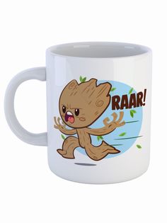 Кружка Каждому Своё "Грут/Groot/Стражи Галактики" 330 мл