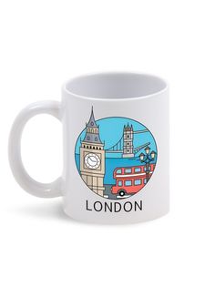 Кружка Каждому Своё "Лондон/London/Биг-Бен" 330 мл