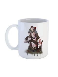 Кружка Каждому Своё "God of War/Бог войны/Игра" 330 мл
