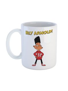 Кружка Каждому Своё "Эй Арнольд/Hey Arnold" 330 мл