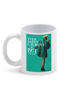Кружка Каждому Своё "Ив Сен Лоран/YSL/Модельер" 330 мл