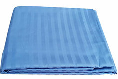 Простыня Maktex из страйп-сатина 220x240 Василек 1х1