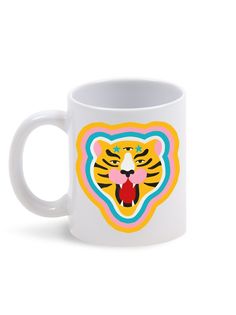 Кружка Каждому Своё "Тигр/Tiger/Япония" 330 мл