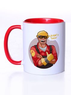 Кружка Каждому Своё "Team Fortress 2/TF2/Игра" 330 мл