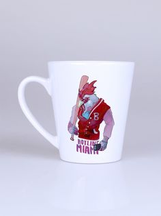 Кружка Каждому Своё "Hotline Miami/Хотлайн/Игра" 360 мл