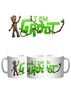 Кружка Каждому Своё "Грут/Groot/Стражи Галактики" 330 мл