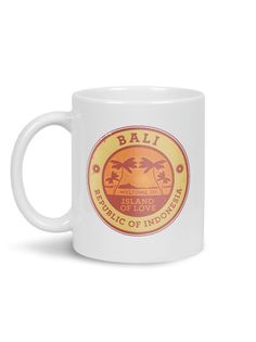 Кружка Каждому Своё "Остров Бали/Bali Island/Индонезия" 330 мл