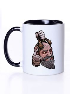Кружка Каждому Своё "God of War/Бог войны/Игра" 330 мл