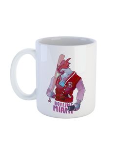 Кружка Каждому Своё "Hotline Miami/Хотлайн/Игра" 330 мл