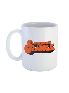 Кружка Каждому Своё "Заводной апельсин/Orange/Кубрик" 330 мл