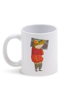 Кружка Каждому Своё "Милая жаба/Frog/Лягушка" 330 мл