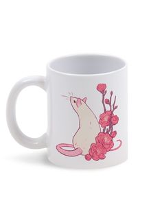 Кружка Каждому Своё "Мышь/Крыса/Mouse" 330 мл