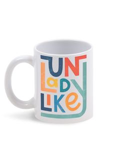 Кружка Каждому Своё "Unladylike/Не похожа на леди" 330 мл