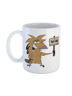 Кружка Каждому Своё "Крутые бобры/The Angry Beavers" 330 мл