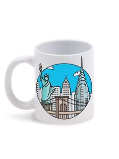 Кружка Каждому Своё "Нью-Йорк/New York/USA/США" 330 мл