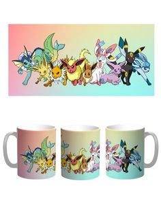 Кружка Каждому Своё "Покемоны/Pokemon/Аниме" 330 мл