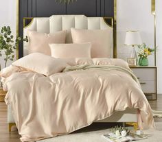 Простыня Maktex из тенселя 200x220 60S 4292 Кремовый