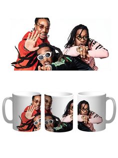 Кружка Каждому Своё "Migos/Takeoff/Quavo/Offset" 330 мл