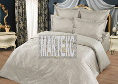Пододеяльник Maktex из жаккарда 200 х 220 Жемчуг