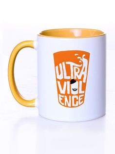 Кружка Каждому Своё "Заводной апельсин/Orange/Кубрик" 330 мл