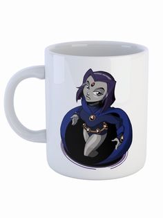 Кружка Каждому Своё "Рэйвен/Raven DC/Аниме/Anime" 330 мл
